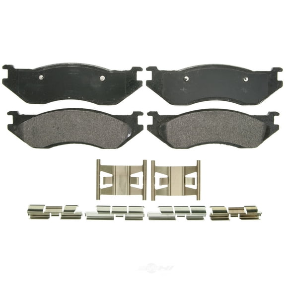 Wagner QuickStop ZX966 Semi-Metallic Disc Brake Pad Set
