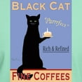 thumbnail image 3 of CafePress - Black Cat Coffee Dark T Shirt - Men's Classic Graphic Cotton T-Shirt, 3 of 4