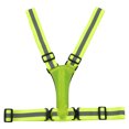 thumbnail image 2 of Reflective Vest USB Charging Safe Adjustable for Adults Runing Walking Biking Outdoor Activities Yellow, 2 of 14