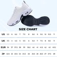 thumbnail image 7 of NRNHI Women's Walking Shoes with Arch Support Tennis Sneakers White 8, 7 of 7