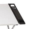 thumbnail image 2 of Studio Designs 24" Premier Metal Storage Organizer Tray for Drafting Tables Pencil/Marker Organizers and Mesh Cup for Brushes- Charcoal Black, 2 of 7