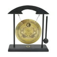 thumbnail image 3 of Adorno de gong Soporte para gong Mini campanas de viento Escritorio de latón Fengshui Gong Adorno de gong Estilo B, 3 of 9