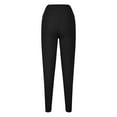thumbnail image 6 of vigerkar Plus Size Leggings with Pockets for Women, High Waist Workout Tummy Control Yoga Pants 2025 Black, 3XL, 6 of 7