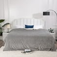thumbnail image 5 of MOSHU Sherpa Bed Blankets Double Reversible Fluffy for Bed Warm Soft Twin Flannel Fleece Blankets, 5 of 6