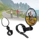 thumbnail image 2 of Paquete de 2 espejos de bicicleta universales Mini 360 giratorios cámara de visión trasera manillar espejos de vidrio para bicicleta Ebike Scooter manillar izquierdo y derecho Sid, 2 of 5