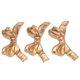 thumbnail image 4 of Dekaim Nail Art Painting Pen Holder, 3pcs Nail Art Brush Stand Bow Shape Cute Portable Painting Pen Display Holder para manicura, 4 of 5