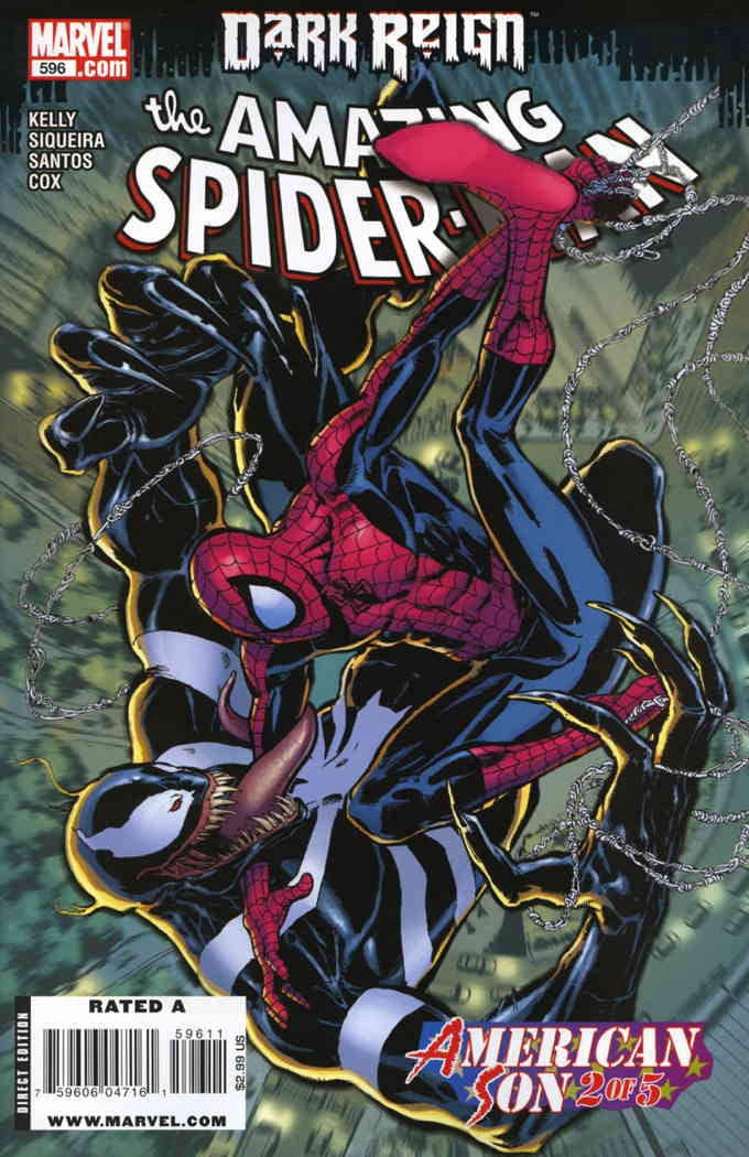 Cover of The Amazing Spider-Man #596