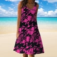 thumbnail image 1 of WILLBEST Vestidos para Mujer Verano Vestido Informal de Verano para Mujer, Vestido sin Mangas con Cuello Redondo, Vestido Playero, Vestido Holgado A La Moda, Vestido Midi Holgado Mediana​​, 1 of 3