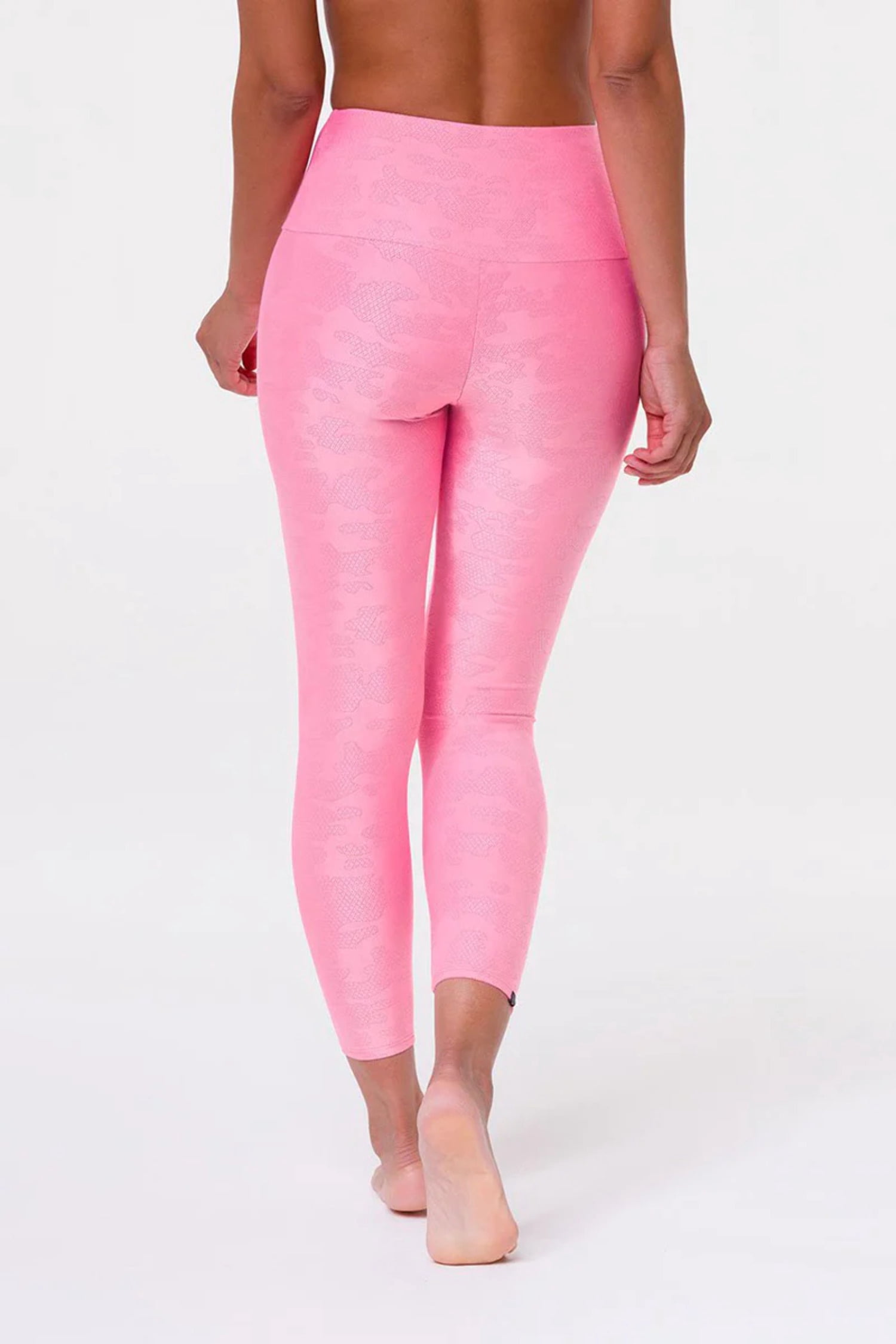 Onzie Flow Moto Midi Legging - Mesh Cutout Capri Leggings, Moonlight Blue, Medium/Large