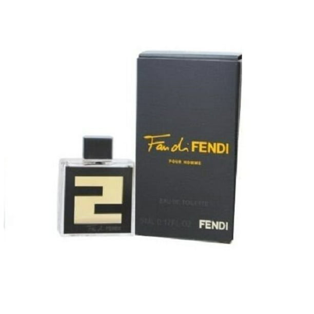 Fendi - FAN DI FENDI Mini Men's Cologne 5 ml EDT Splash NEW .17 oz. NIB ...