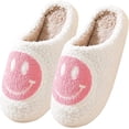 thumbnail image 2 of Pantuflas de felpa para mujer Pantuflas de mujer cálidas de invierno sonriente (Tamaño: 36-37) TUNC Sencillez, 2 of 5