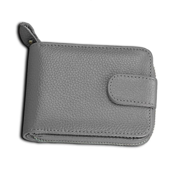 Tarjetero multifunción para carnet de conducir de hombre, tarjetero de piel con rfid, tarjetero para mujer