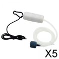 thumbnail image 1 of Runquan 5-6pack Mini Aquarium Air Pump USB Quiet Fishing 5V with Buckle Small Volume 5 Pcs, 1 of 8