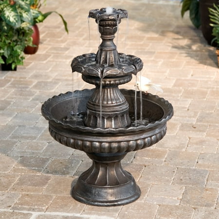 - Garden Classic 3-Tier Outdoor Fountain