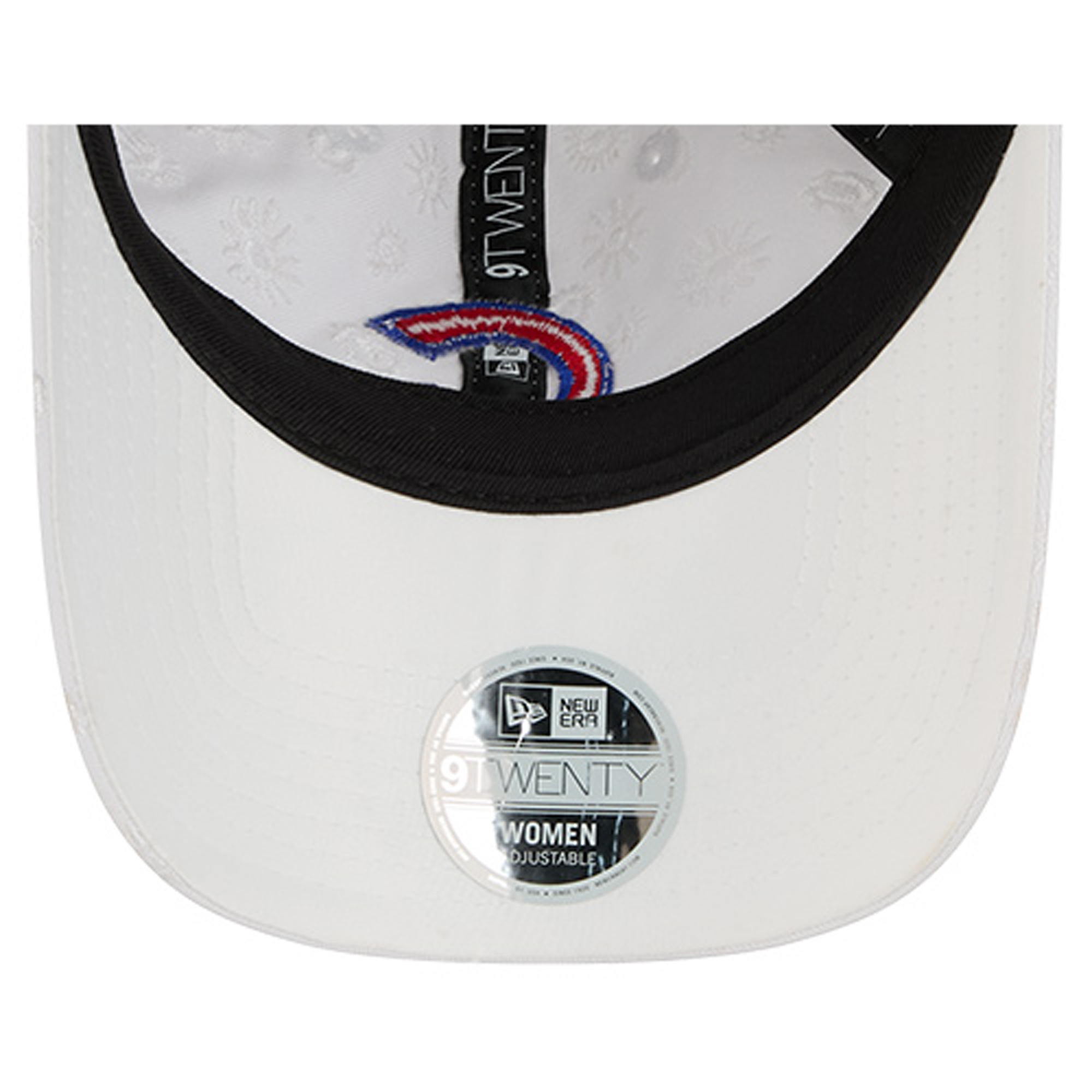 New Era White Baseball Cap with 9TWENTY Women’s Sticker New Era Wordmark 9Twenty Wmn Cap - white (white) main image 3