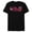 Black, variant on Disney Mickey & Minnie Sweethearts Valentine's Day Matching Standard T-Shirt- Short Sleeve Blended T-Shirt for Adults - Customized-Ocean Blue