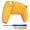 Caution Yellow, variant on eXtremeRate Textured Green Non-Slip Back Housing Bottom Shell Replacement Back Shell for ps5 Controller BDM-010/020/030/040