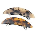 thumbnail image 1 of 2 piezas Vintage mujeres francés acetato pinzas para el cabello pasador accesorio para el cabello Baoblaze Pinzas para el cabello francés de las mujeres, 1 of 8