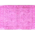 thumbnail image 1 of Ahgly Company Indoor Rectangle Oriental Pink Traditional Area Rugs, 2' x 4', 1 of 4