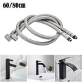 thumbnail image 3 of Sufanic 2Pcs 304 Stainless Steel Flexible Hot And Cold Mixer Water Tube Hose Pipe, 3 of 7