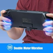 Switch OLED Controller Grip, Wireless Controller Grip Compatible with Switch or Switch OLED Black