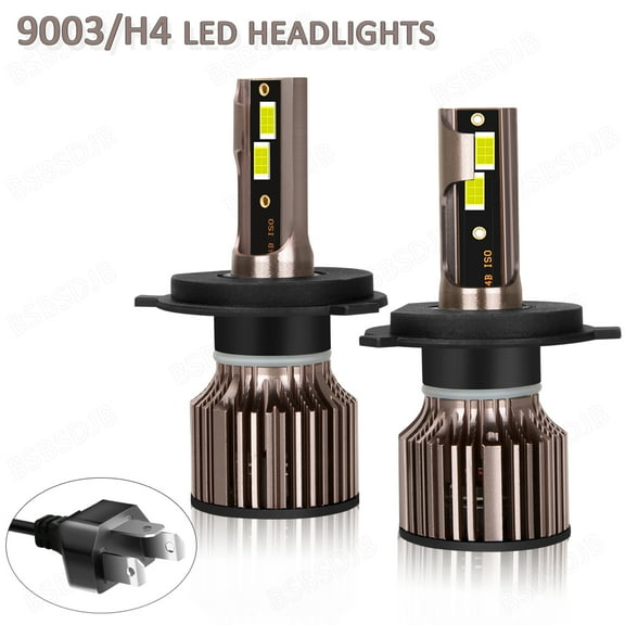 For Toyota Solara 1999 2000 2001 LED Headlight High/Low Beam Bulbs Kit H4/9003