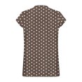 thumbnail image 6 of XYAIXT Short Sleeve T-shirt for Women Fashionable Print V Neck Ladies Blouse Summer Tops Casual Loose, 6 of 6
