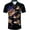 A Galaxy Cat, variant on Fanient mens Hawaiian shirt summer 3D print casual short sleeve button down graphic Aloha dress shirts