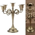 thumbnail image 1 of Exotic Durable Exquisite Sturdy 5 Arms Candelabra, 5 Arms Candle Holder, For Dinner Party And Formal Event Centerpiece, 1 of 8