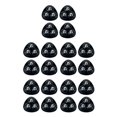 thumbnail image 1 of Riwesomey 4X Mute Ball Universal Wheel Beads Polea Blanco Silencioso Sin ruido Sin rasguños Multipropósito A prueba de herrumbre Negro / Acero Type2 NO2, 1 of 1