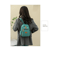 thumbnail image 2 of Mochila Antirrobo De Moda Para Mujer, Pequeña Y Práctica Xtellar azul, 2 of 3