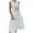 White, variant on Drses Womens Casual Midi Dresses Solid V Neck Sleeveless Button Shirt Belted Dress with Pockets Women Summer Casual Sleeveless Dress