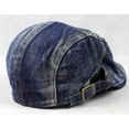 thumbnail image 4 of CoCopeaunt Denim Newsboy Cap for Women Men Retro Baseball Cap Sun Hat Blue Berets Comfy Lightweight Adjustable Outdoor, 4 of 6