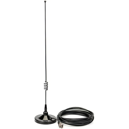 Bmatwk RT95 Car Radio Antenna Dual Band VHF/UHF Heavy Duty Magnet Mount ...