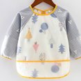 thumbnail image 3 of Monos de comida para niños, monos impermeables de manga larga para bebés, 3 of 5