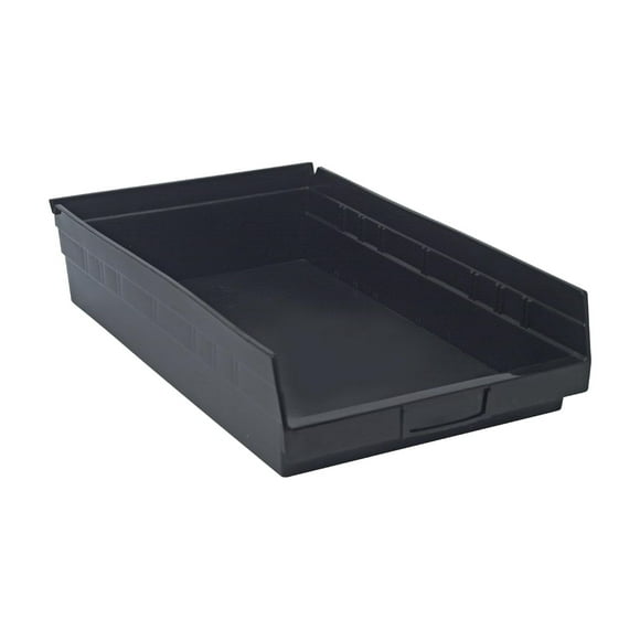 Contenedores de almacenamiento Quantum Storage QSB110BK, paquete de 8, negros