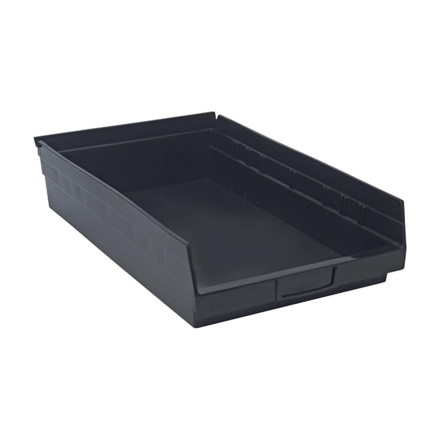 Contenedores de almacenamiento Quantum Storage QSB110BK, paquete de 8, negros