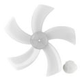 thumbnail image 1 of Bgsha 18 Inch Household Plastic Fan Blade Five Leaves with Nut Cover for Pedestal, 1 of 9