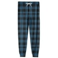 thumbnail image 6 of WTOBBY Men's Drawstring Cuffed Lounge Pants with Pockets, Comfortable Home Sleep Pajama Bottoms for Men, Soft Casual Wear for Relaxing,Dark Blue XL, 6 of 8