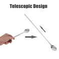 thumbnail image 3 of unbranded 2Ud De Acero Inoxidable Retractable Para Cocina Y Camping Con Mango Antideslizante, 3 of 8