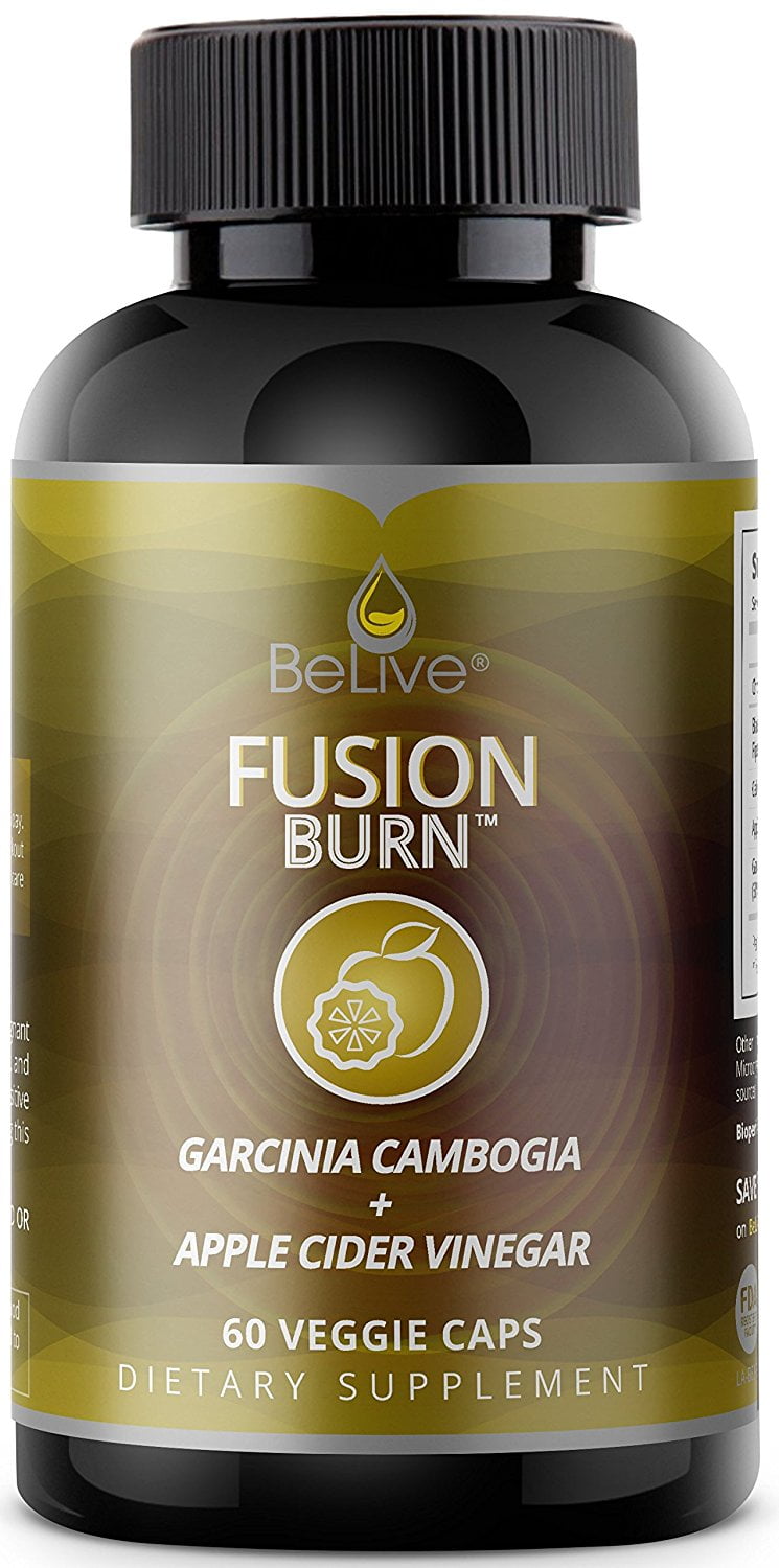 BeLive Fusion Burn Apple Cider Vinegar Weight Loss Pills ...