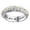 Silver, variant on Flower Rotating Ring Double Color Women Fashion Trend Full Zircon Ladies Jewelry,6.21 cm,Silver