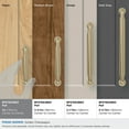 thumbnail image 3 of Amerock Coble 3 inch (76mm) Center-to-Center Golden Champagne Cabinet Pull, 3 of 6