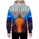 thumbnail image 3 of Sudadera con capucha con estampado 3D de bacterias para hombre y mujer, holgada, de manga larga, estilo urbano, 3 of 5