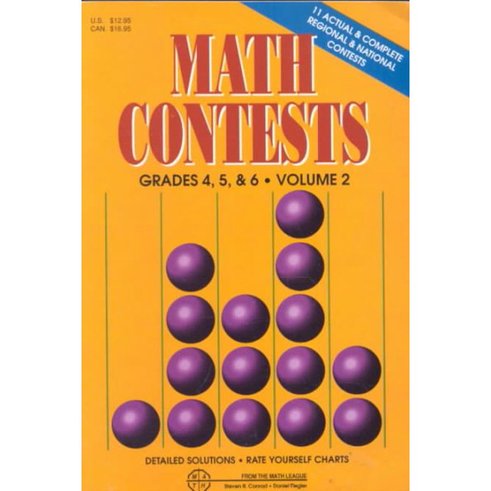 Math Contests Grades 4, 5, and 6 Vol. 2 School Years 198687