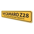 thumbnail image 4 of Camaro Year Novelty Decor, Metal Wall Sign - 4x18 Inches, 4 of 4