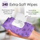 thumbnail image 5 of Toallitas desmaquillantes BeautyFrizz Lavender 240 piezas, 5 of 9