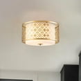 thumbnail image 2 of Lucas McKearn Ziggy Flush Mount in Lacquered Gold, 2 of 3