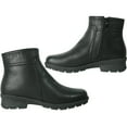 thumbnail image 3 of kozi Canada Ice Brake Women Waterproof Winter Snow Bootie NEIVA-1 Fur Lined Side Zipper Black, 3 of 7