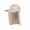 Beige, variant on Unisex Sun Visor Hats With Neck Flap Sunshade Lightweight Adjustable Foldable Hood Rope Casual Bucket Hat Beach Hat Fisherman Hat Solid Color Black,One Size